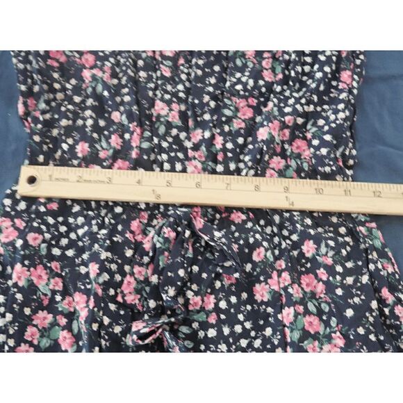 BEBOP Juniors' Flounce-Leg Halter Romper Size XS - Picture 4 of 4